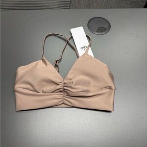 ALO Yoga Taupe Airlift Bra